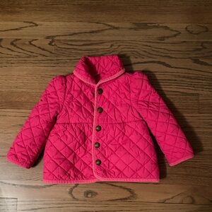 Ralph Lauren Quilted Pink Peacoat/Jacket